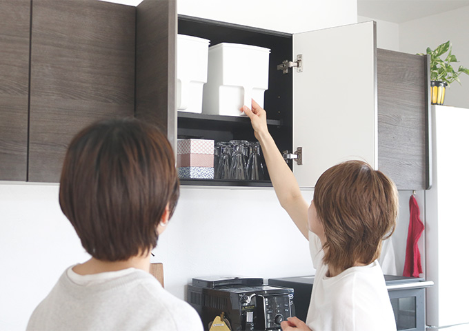 実際にプロから片付けを学べる訪問サポート